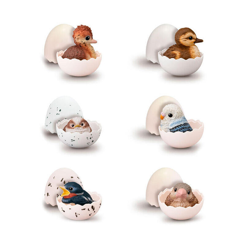 Pack De 12 Unidades - Figura Pajaro Bebe 7cm Surtido
