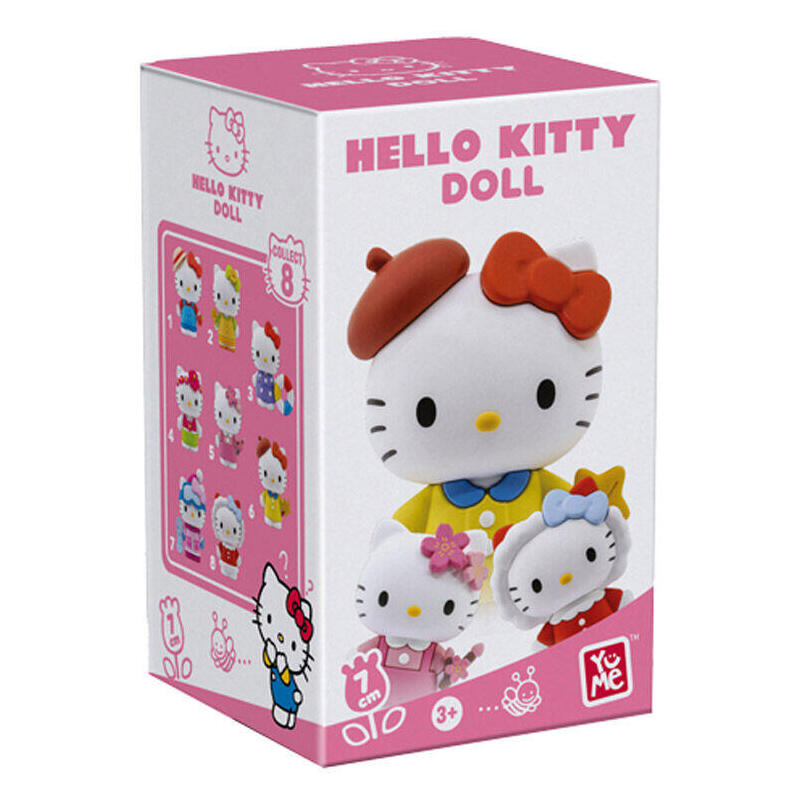 Pack De 12 Unidades - Figura Sorpresa Hello Kitty 7cm Surtido