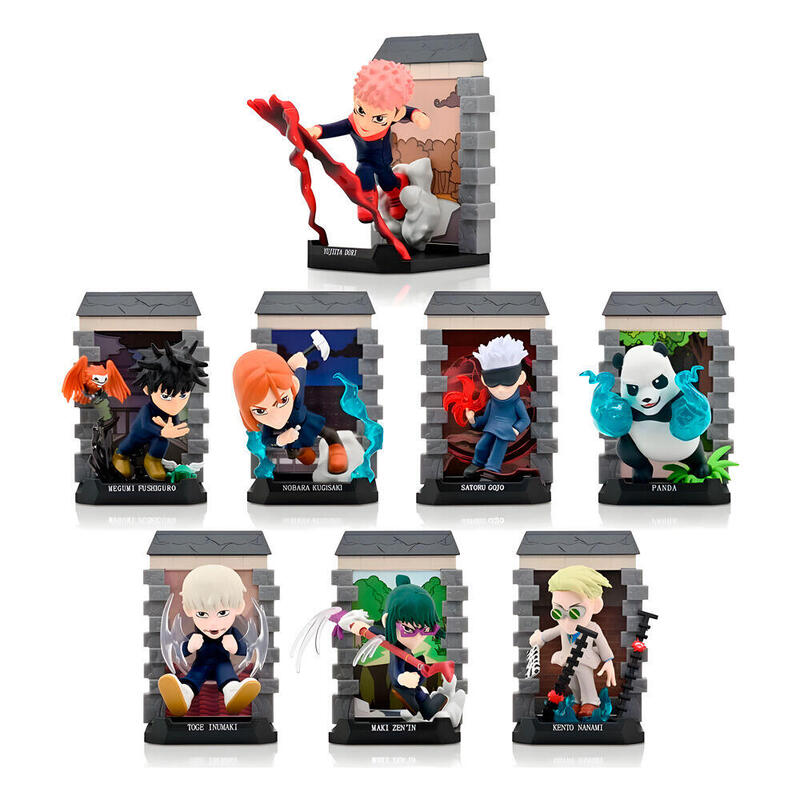 Pack De 12 Unidades - Figura Sorpresa Jujutsu Kaisen 9,5cm Surtido