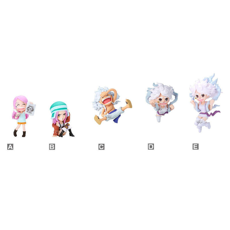 Pack De 12 Unidades - Figura World Collectable Jewelry Conney History One Piece 6-9cm