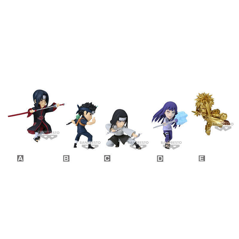 Pack De 12 Unidades - Figura World Collectable Narutop99 Vol. 3 Naruto Shippuden 7cm