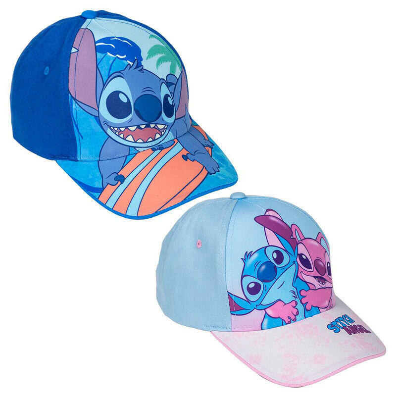 Pack De 12 Unidades Gorra Stitch Disney Surtido