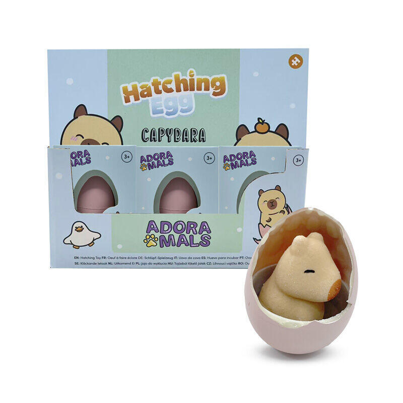 Pack De 12 Unidades - Huevo Eclosiona Capibara Surtido