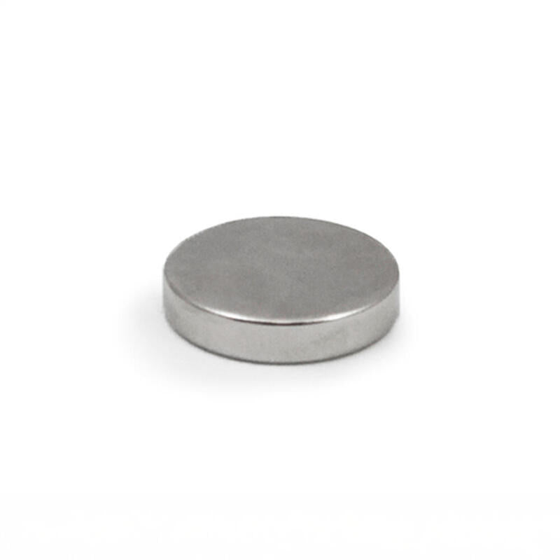 Pack De 12 Unidades - Imán Neodimio Disco Im28 Níquel Ø5 X 5 Mm