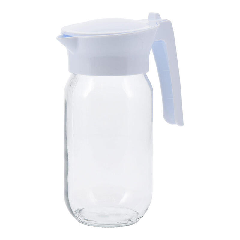 Pack De 12 Unidades - Jarra Cristal Con Tapa 1 Litros