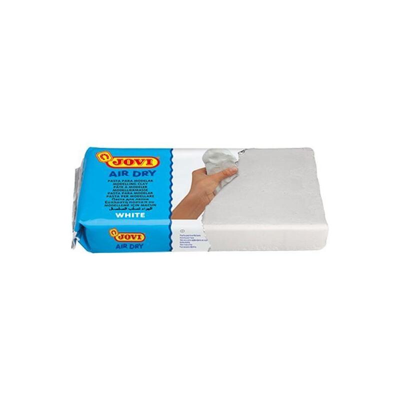 Pack De 12 Unidades Jovi Air Dry Pastilla De Pasta Modelar Endurece Al Aire 1000gr Blanca