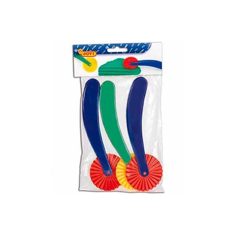 Pack De 12 Unidades Jovi Ruedas Cortadoras De Pasta Bolsa 3u C/Surtidos