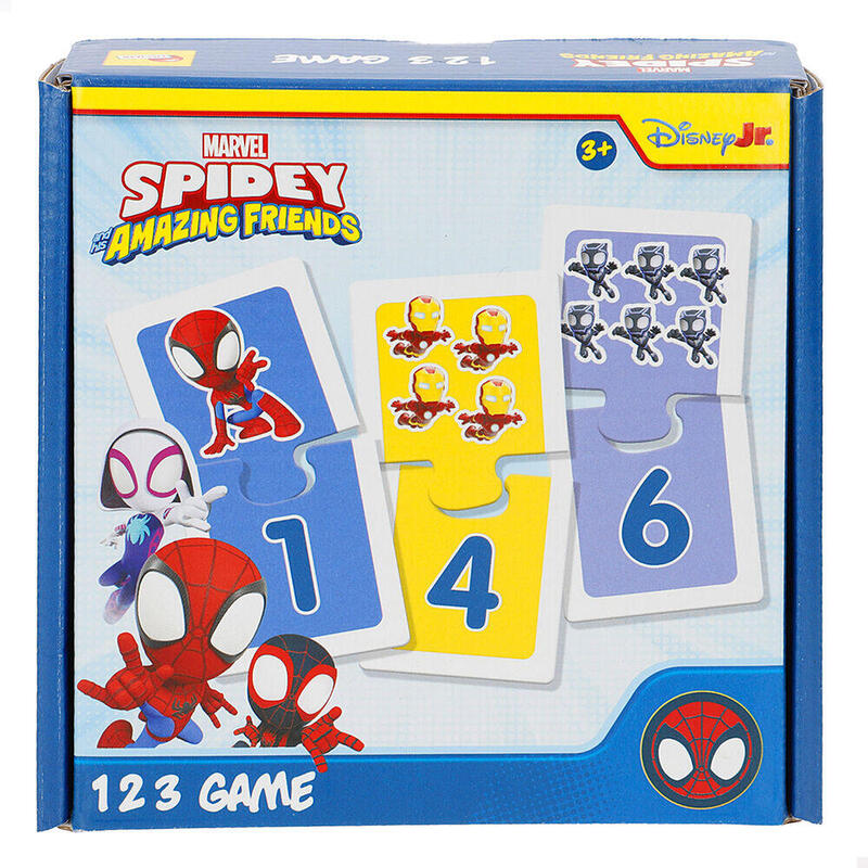 Pack De 12 Unidades - Juego Logica Spidey And His Amazing Friends Marvel