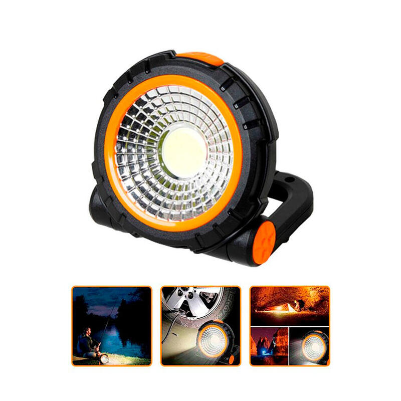 Pack De 12 Unidades - Linterna Mini Proyector Led 3 W Negra 3 X Aaa ( No Incluidas ), Presentada En Expositor 12 Uds