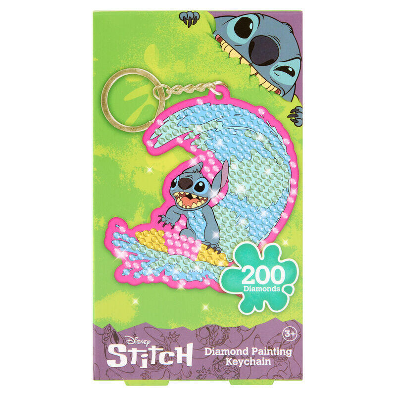 Pack De 12 Unidades - Llavero Diamantes Stitch Disney