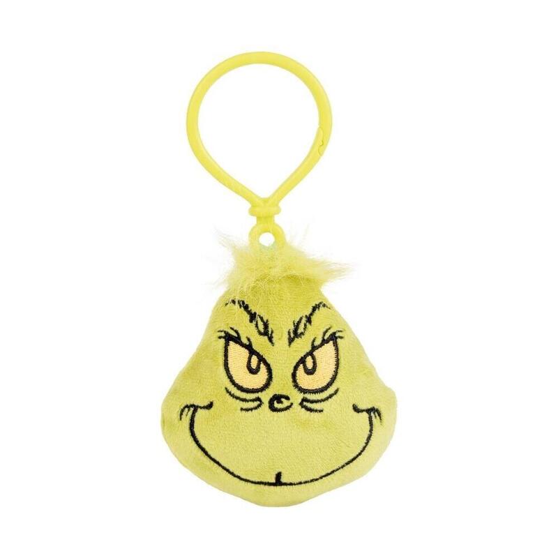 Pack De 12 Unidades - Llavero Peluche 3d Grinch