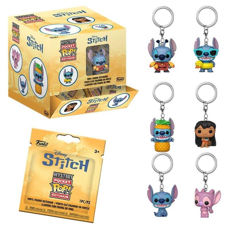 Pack De 12 Unidades - Llavero Pocket Pop Mystery Disney Lilo & Stitch Surtido