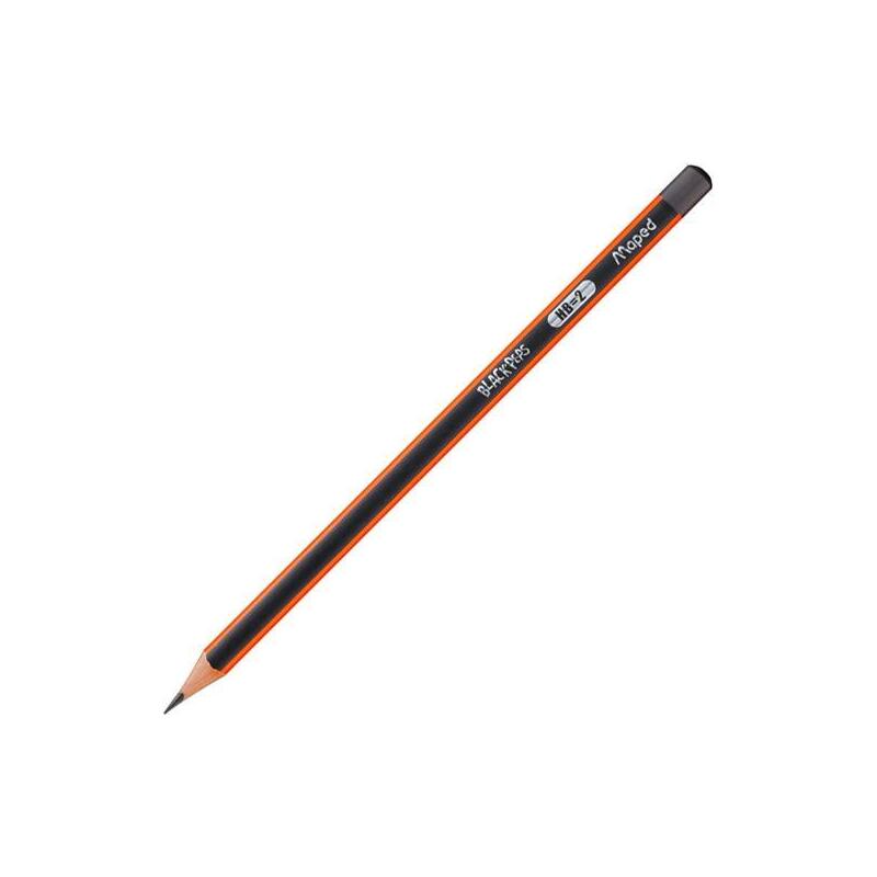 Pack De 12 Unidades Maped Lápiz De Grafito Black'Peps Hb Fsc
