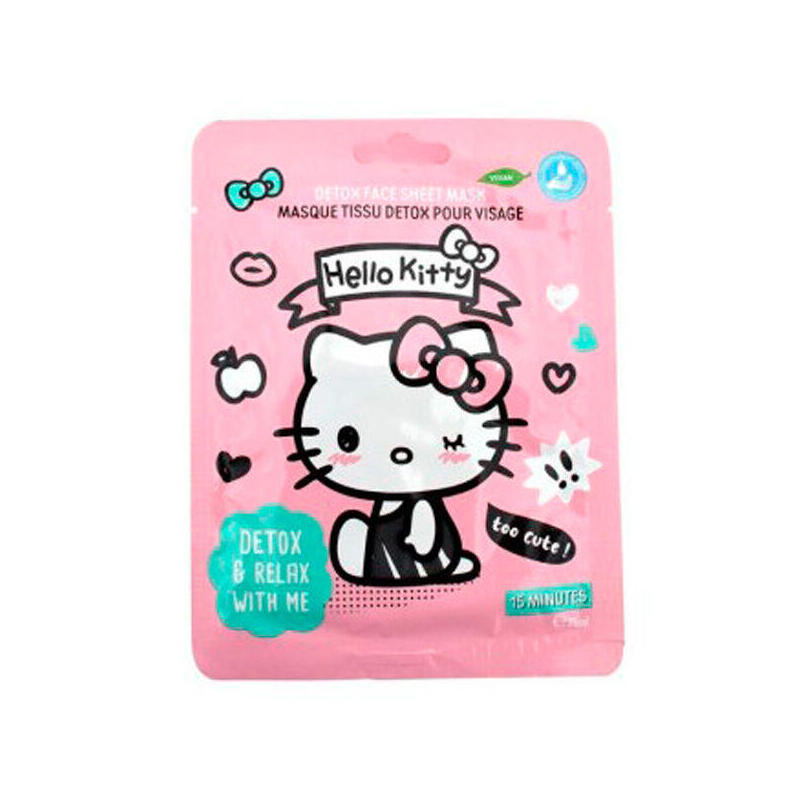 Pack De 12 Unidades - Mascarilla Facial Detox Hello Kitty
