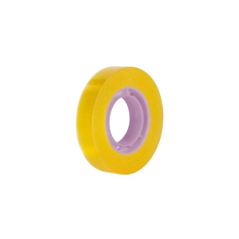 Pack De 12 Unidades Milan Cinta Adhesiva Transparente - Medidas 12mm X 33m - Amarillo Transparente