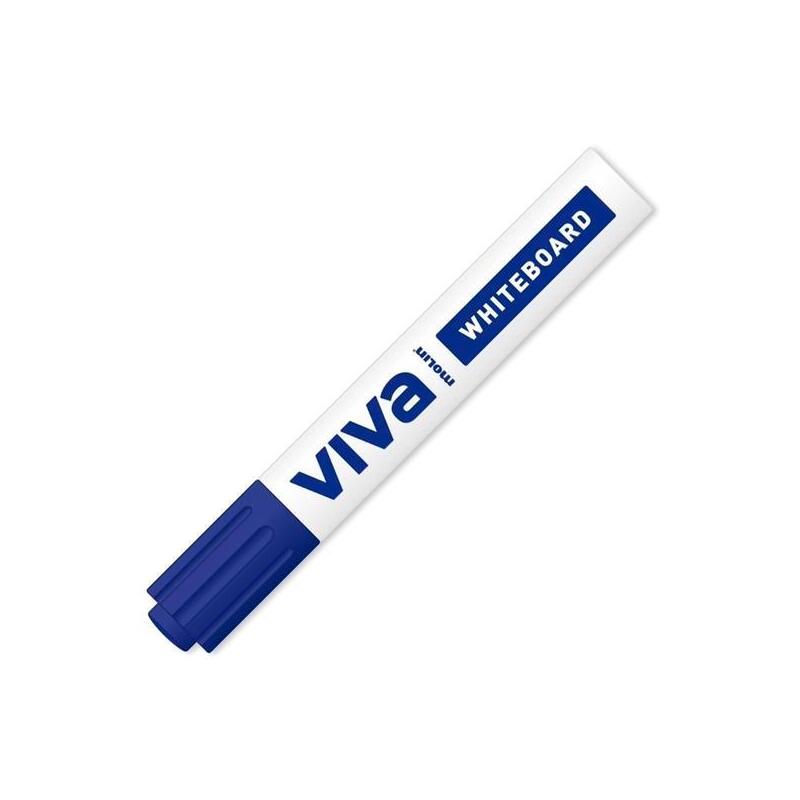 Pack De 12 Unidades Molin Rotulador Pizarra Blanca Viva Azul