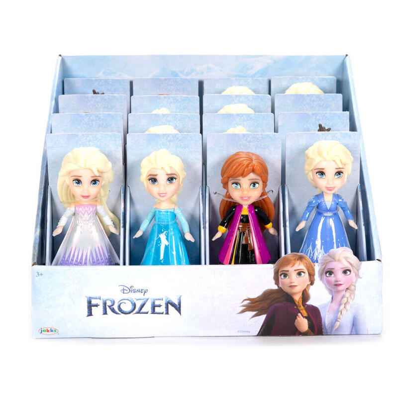 Pack De 12 Unidades - Muñeca Frozen 2 Disney 8cm Surtido