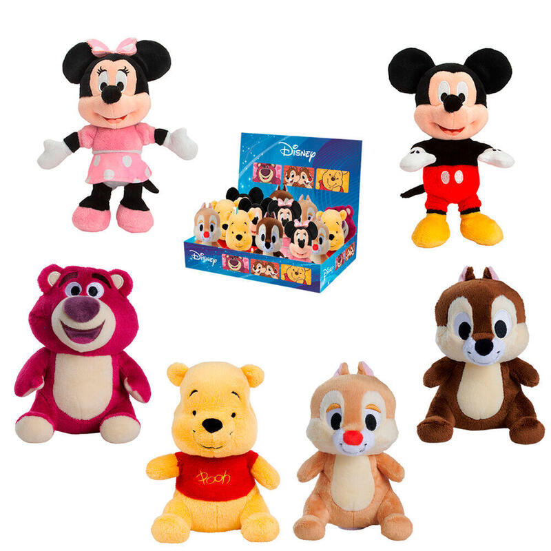 Pack De 12 Unidades - Peluche Friends Disney 15cm Surtido
