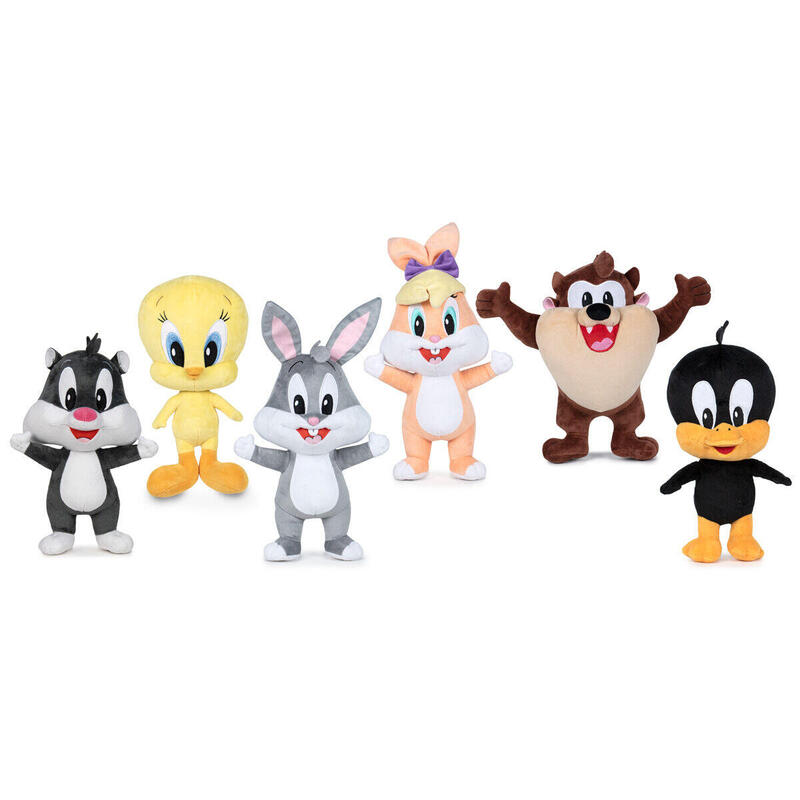 Pack De 12 Unidades - Peluche Looney Tunes Baby 15cm Surtido