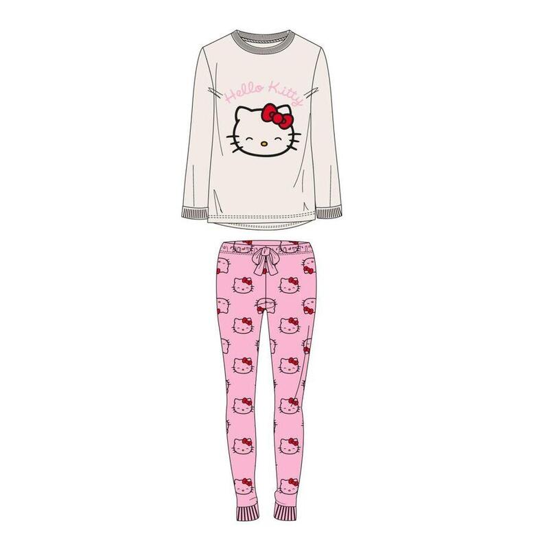 Pack De 12 Unidades - Pijama Hello Kitty Adulto