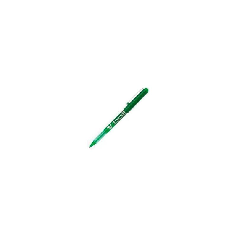 Pack De 12 Unidades Pilot Roller Tinta Líquida V-Ball 05 Verde
