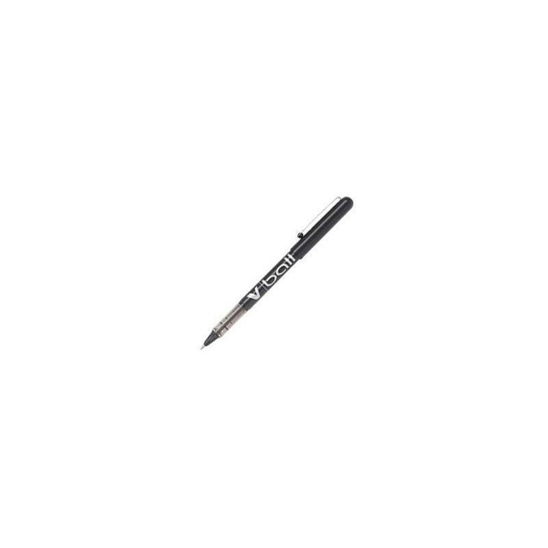 Pack De 12 Unidades Pilot Roller V-Ball 0,7 Negro