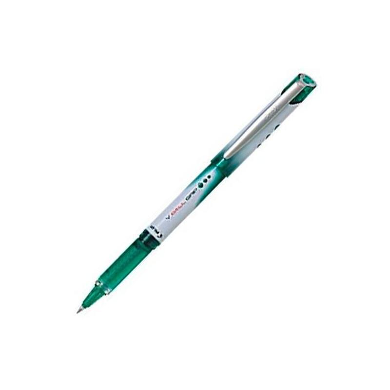 Pack De 12 Unidades Pilot Roller V-Ball Grip 0,7 Verde