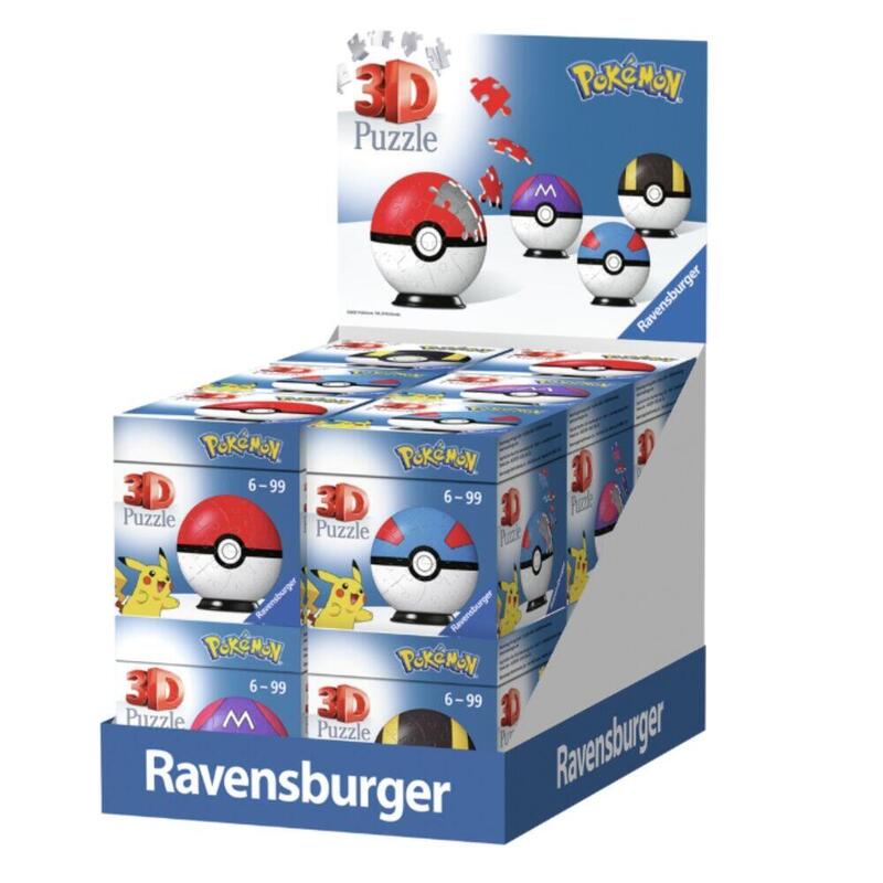 Pack De 12 Unidades - Pokemon Puzzleball Surtido 54pzs