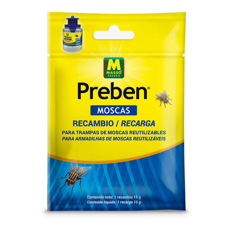 Pack De 12 Unidades - Recambio Para Trampas De Moscas