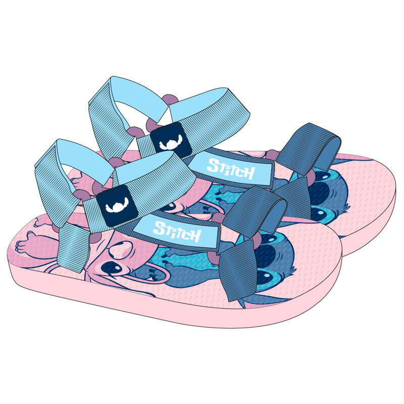 Pack De 12 Unidades - Sandalias Stitch Disney