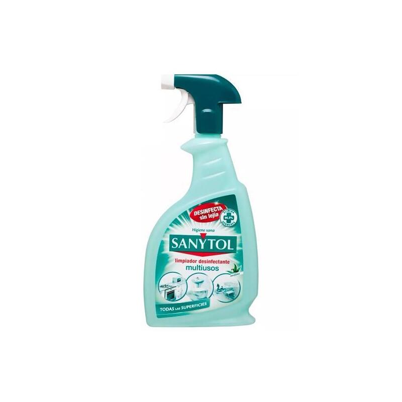 Pack De 12 Unidades Sanytol Limpiador Desinfectante Multiusos Pulverizador 750ml