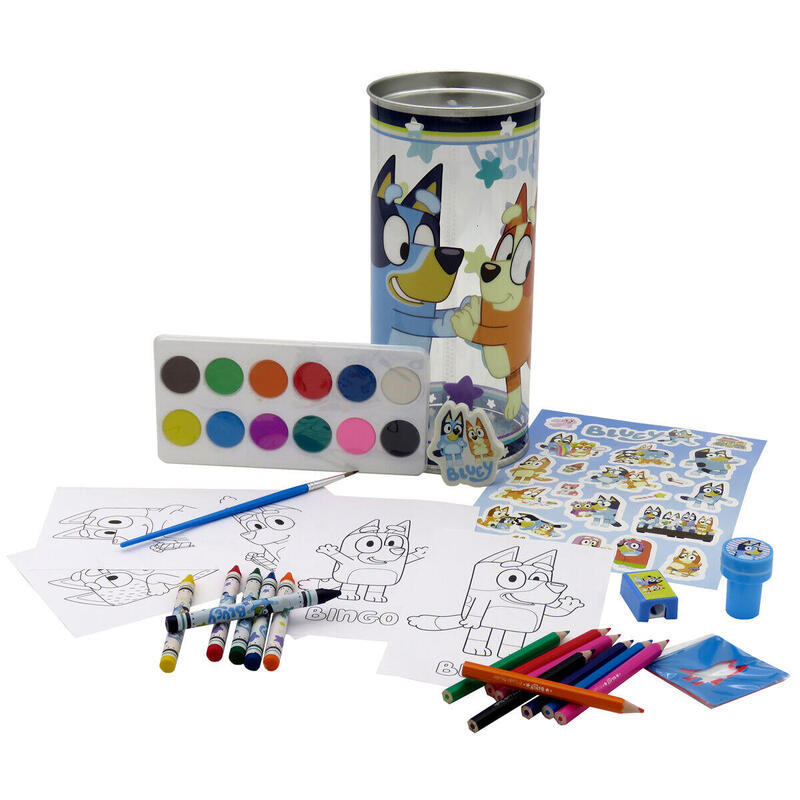 Pack De 12 Unidades - Set Actividades Hucha Bluey 38pzs