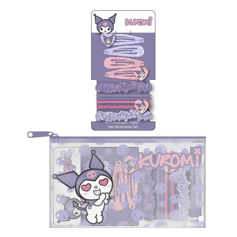 Pack De 12 Unidades - Set Belleza Accesorios Kuromi Hello Kitty