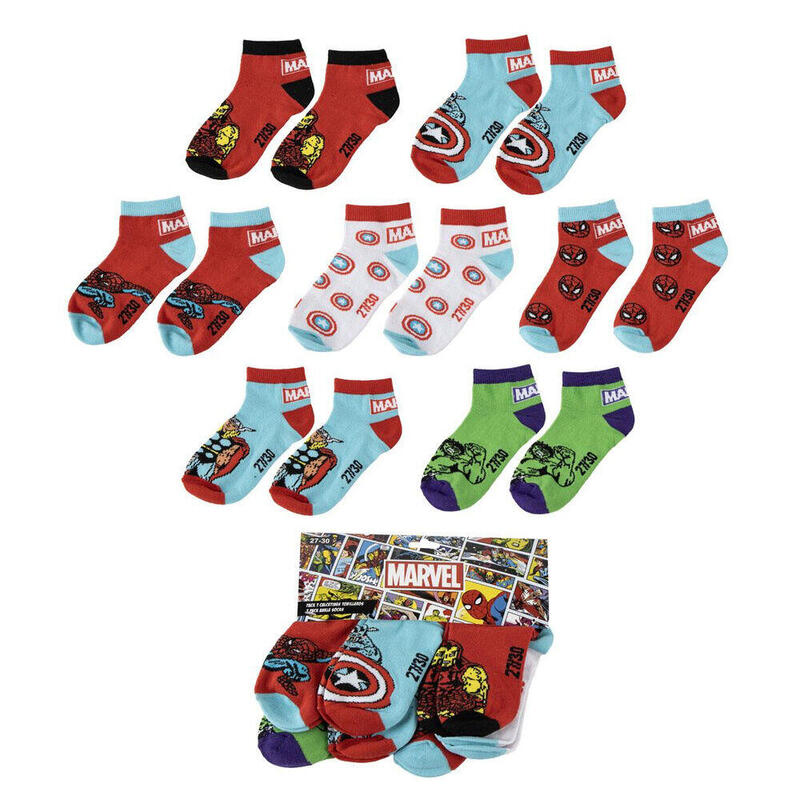 Pack De 12 Unidades - Set Calcetines Marvel Surtido