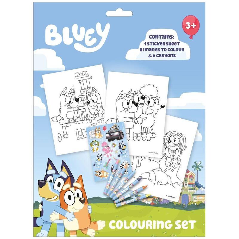 Pack De 12 Unidades - Set Colorear Bluey