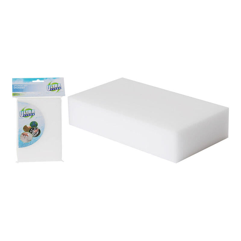 Pack De 12 Unidades - Set De 3 Esponjas "Borrador Magico"
