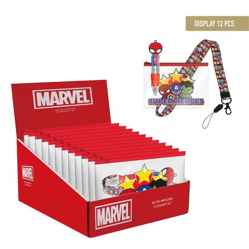 Pack De 12 Unidades - Set Papeleria Marvel