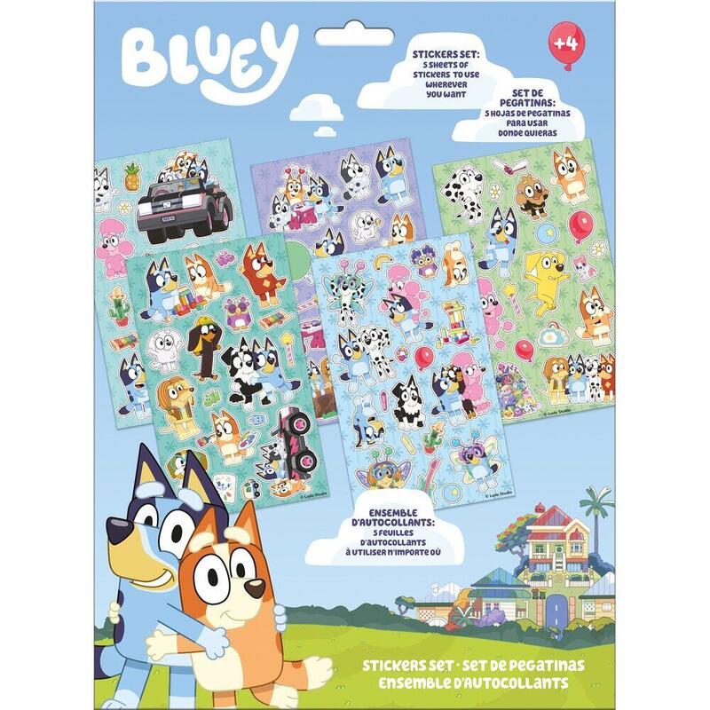 Pack De 12 Unidades - Set Pegatinas Bluey