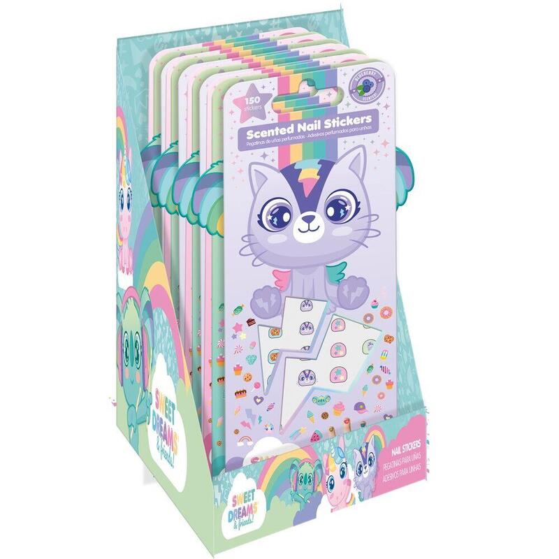 Pack De 12 Unidades - Set Pegatinas Uñas Sweet Dreams