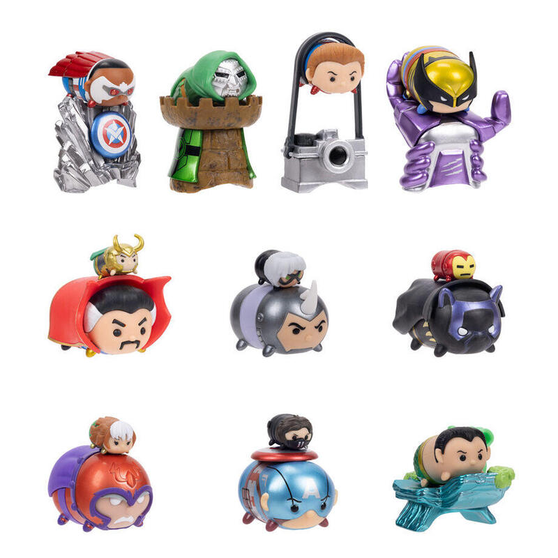 Pack De 12 Unidades - Sobre Sorpresa Figura Serie 2 Tsum Tsum Marvel Surtido