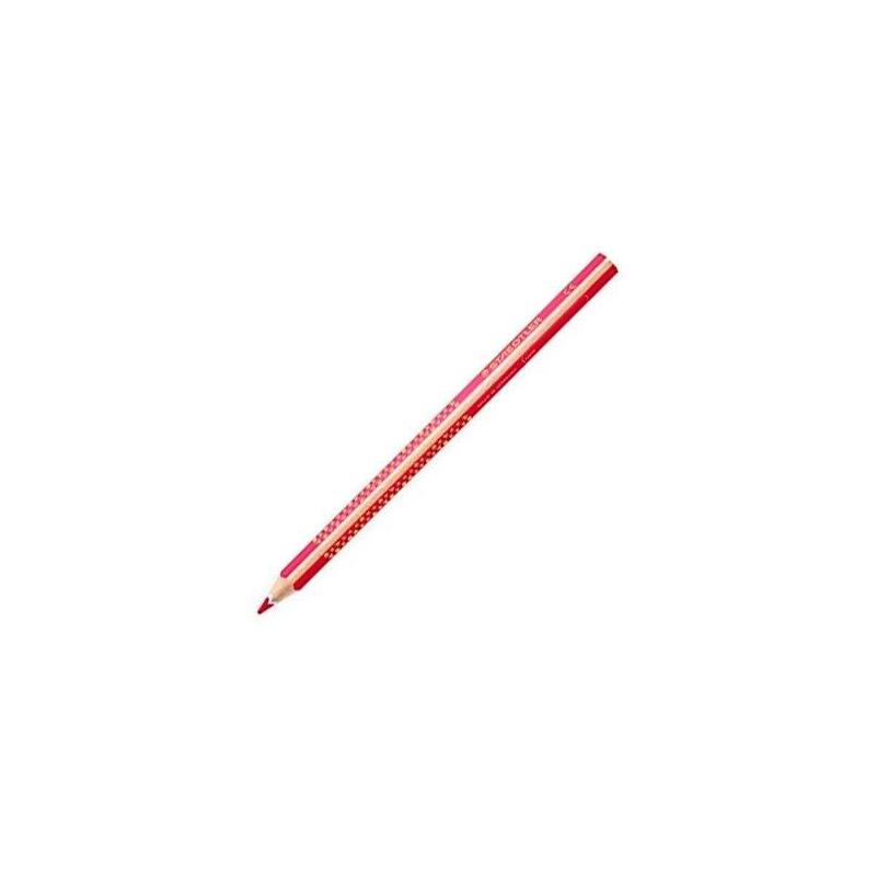 Pack De 12 Unidades Staedtler Lápices De Color Triangulares Jumbo Noris Rosa
