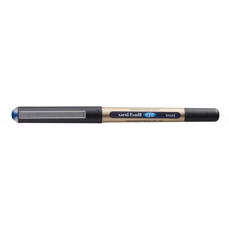 Pack De 12 Unidades Uni-Ball Eye Broad Ub-150-10 Boligrafo De Tinta Liquida - Punta De Bola 1mm - Tinta Resistente Al