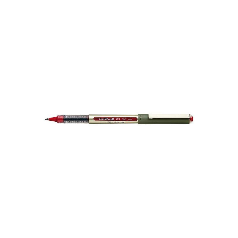 Pack De 12 Unidades Uni-Ball Eye Fine Ub-157e Boligrafo De Tinta Liquida - Punta De Bola 0.7mm - Tinta Resistente Al
