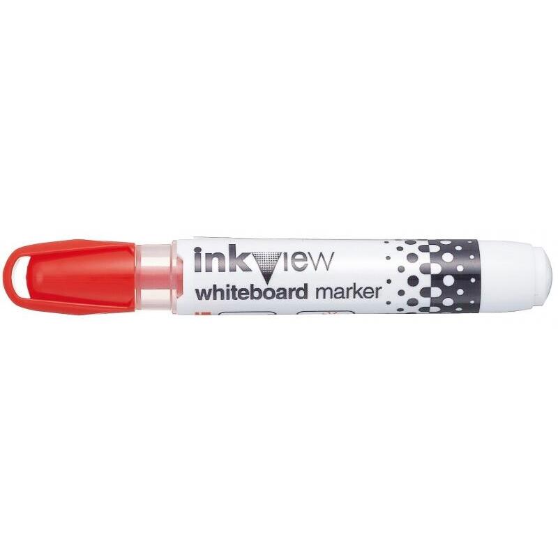 Pack De 12 Unidades Uni-Ball Pwb-202 Marcador De Pizarra Blanca - Punta Conica 1.8-2.2mm - Zona Transparente Para Nivel
