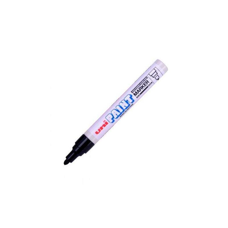 Pack De 12 Unidades Uniball Marcador Permanente Paint Marker Px-20(L) Negro