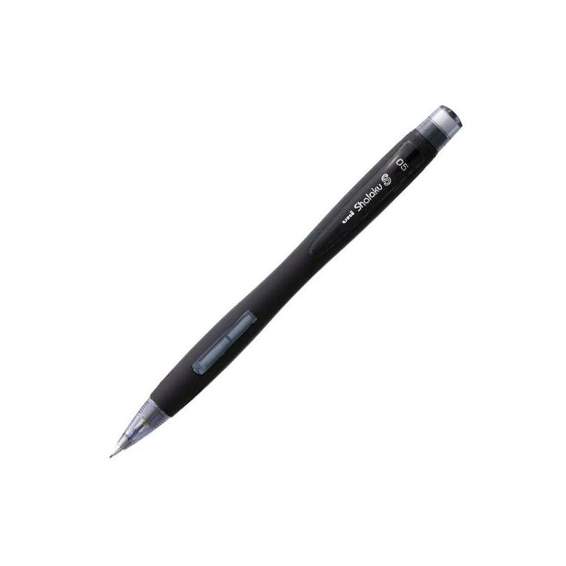 Pack De 12 Unidades Uniball Portaminas Shalaku S 0.5mm M5-228 Negro
