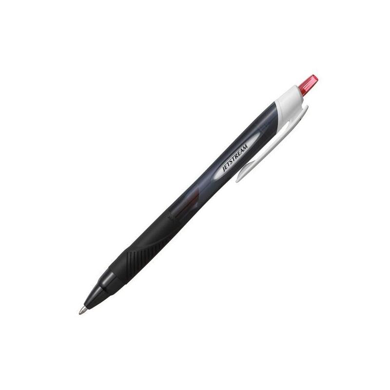 Pack De 12 Unidades Uniball Rollerball Jetstream Sport Sxn-150e Retráctil 1.0mm Rojo