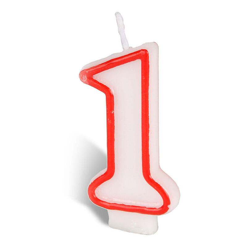 Pack De 12 Unidades - Vela N°1 Best Products Party
