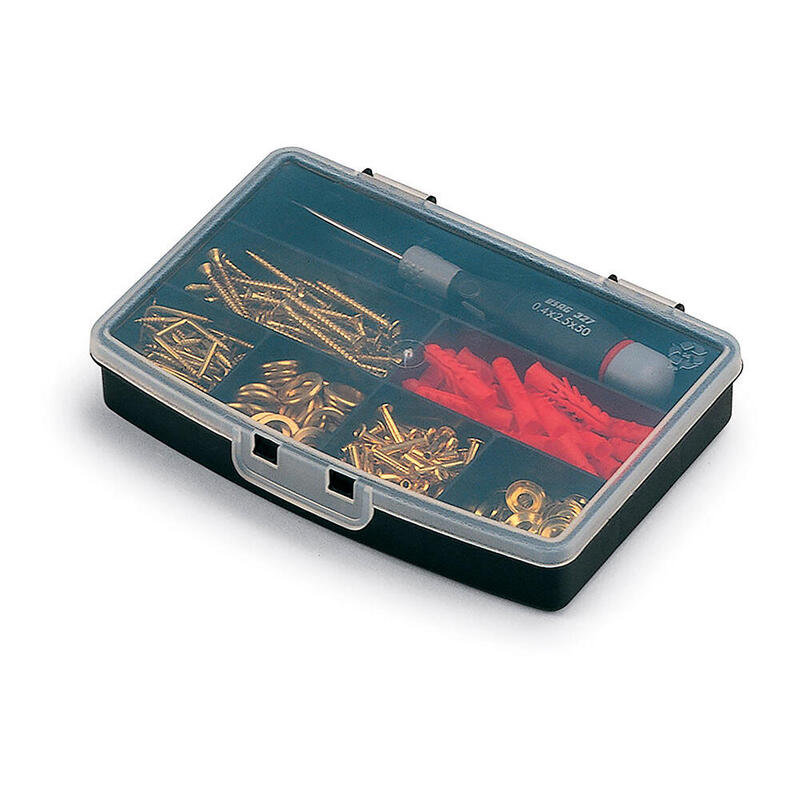 Pack De 13 Unidades - Organizador De Compartimento Con Tapa 7 Divisiones Fijas 17,5 X 12,2 X 3 Cm