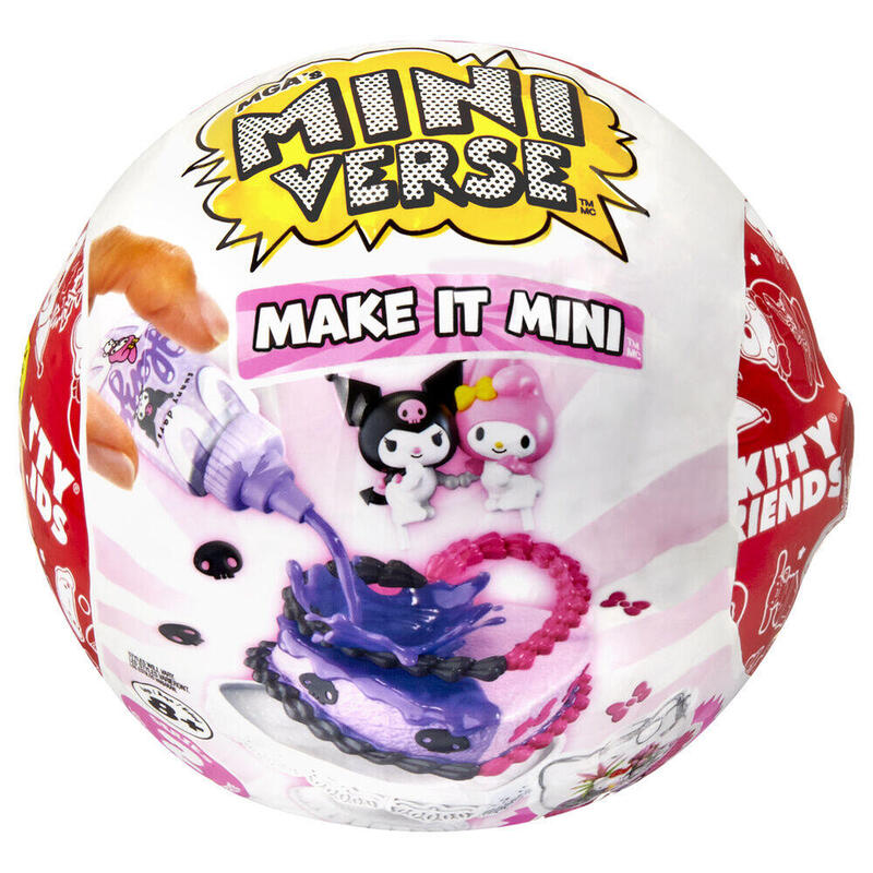 Pack De 15 Unidades - Capsula Sorpresa Miniverse Make It Mini Hello Kitty Series 2 Surtido